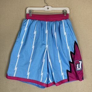 Hoop IBL Short Boys Large Blue Basketball Lined Elastic‎ Waist Athletic